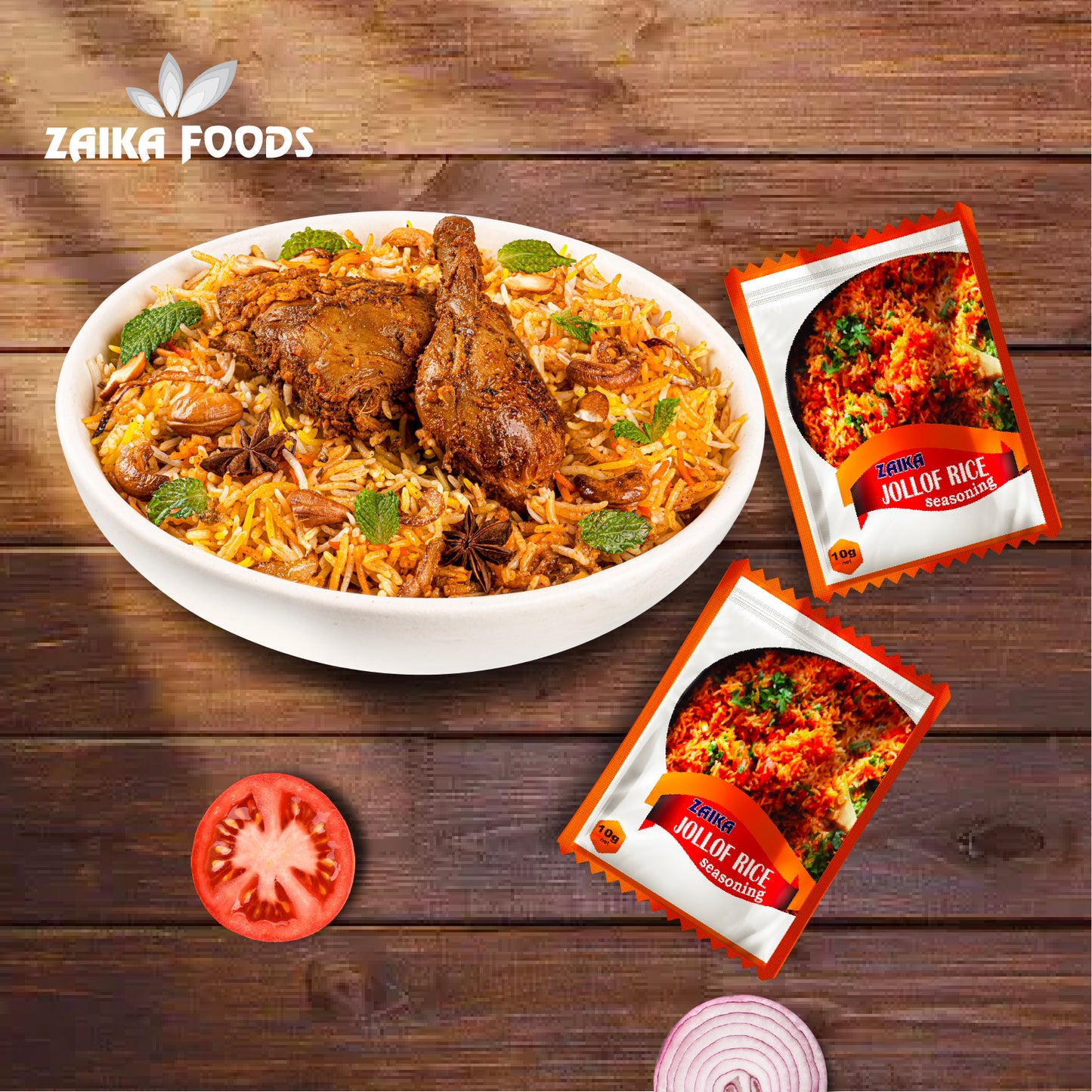 Zaika - Jollof Rice Seasoning