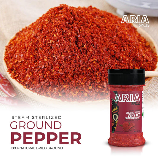 Aria Spices - Scotch Bonnet Pepper (Very hot)  Powder